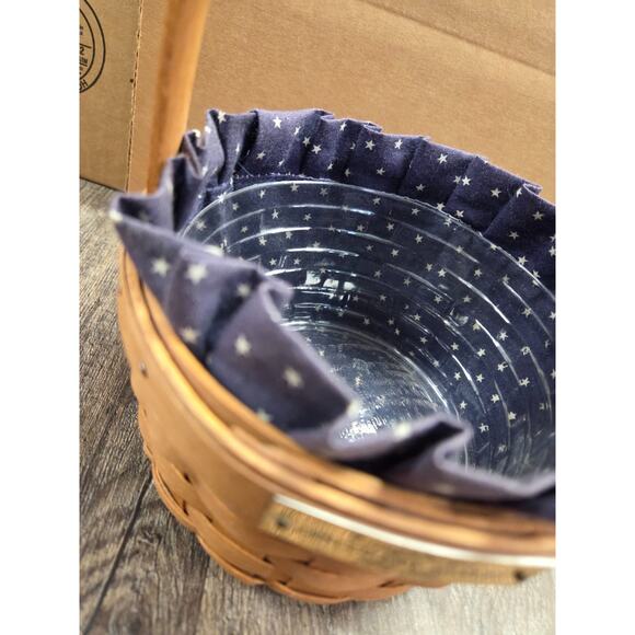 Longaberger Discovery Basket 1492-1992 With Liner Protector - Picture 2 of 7